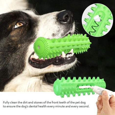 Giocattolo interattivo indistruttibile per cani di taglia grande. Giocattolo da masticare in gomma naturale. Giocattolo sonoro per cani di piccola e media taglia. (1/4)