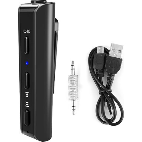 Adaptateur audio Bluetooth 4.2 G29 pour voiture, kit mains-libres, récepteur sans fil musique et appels (1/5)