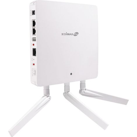 Edimax Point d'accès PoE 2 X 2 CA PoE 450+1300 MBPS Montage mural WAP1750 (1/4)