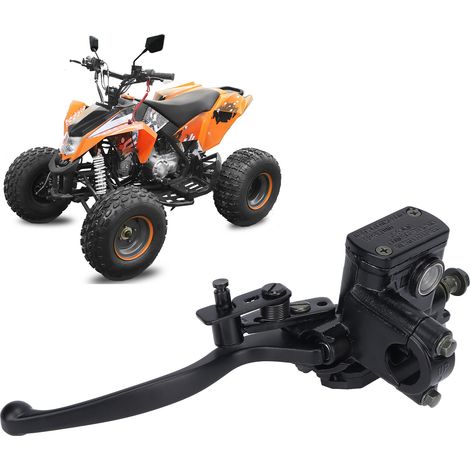 Der linke Bremshebel mit 22 mm Durchmesser ist für Offroad-Motorräder von 50 bis 250 cm³ geeignet. (1/5)