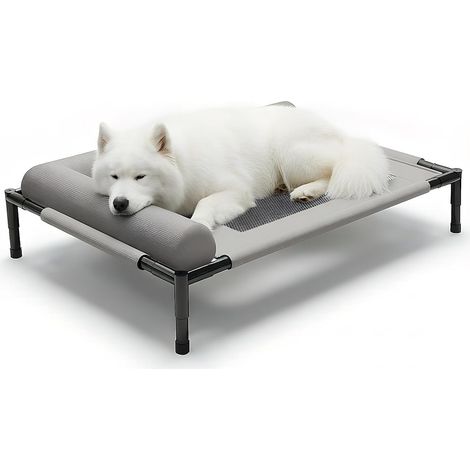 Lit de camping pour animaux de compagnie, respirant et confortable pour toutes les saisons et lavable à la main, idéal pour les chiens et les chats pour le reste à l'intérieur et à (1/5)