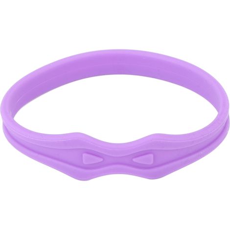 Genouillère rotulienne en silicone, ceinture de soutien des tendons et de la rotule, favorise la récupération pour le basketball et le football (violet). (1/5)
