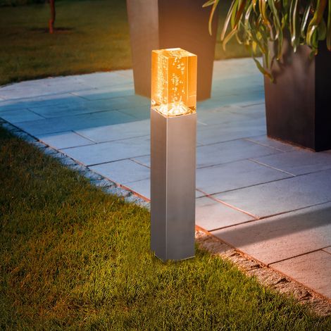esotec Solar Standleuchte Bubble Tower 50 cm aus Edelstahl wetterfest 103310 (1/5)