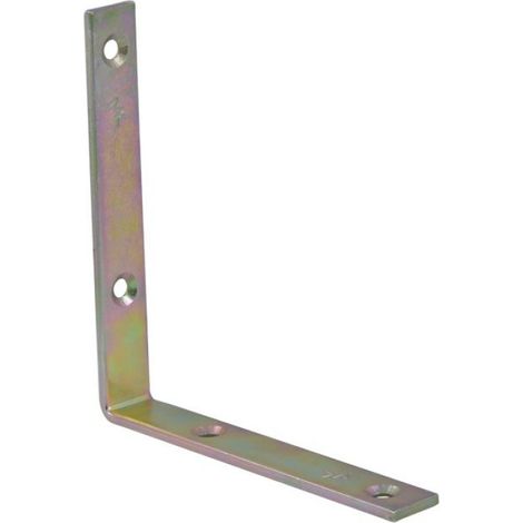 Connecteur De Construction - 140x140x20 mm - Épaisseur 4 mm - Acier Galvanisé - Pour Assemblage Bois Bois - 1 Pièce
