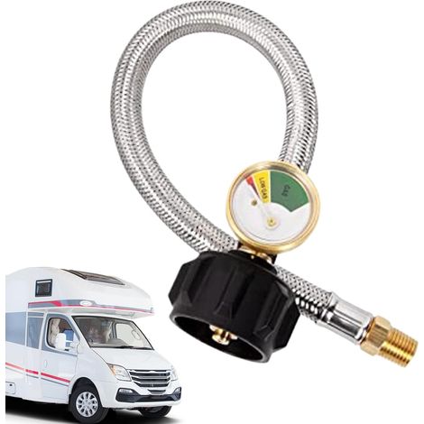 Tuyau régulateur de pression de gaz - Manomètre pour de la pression pour (1/5)