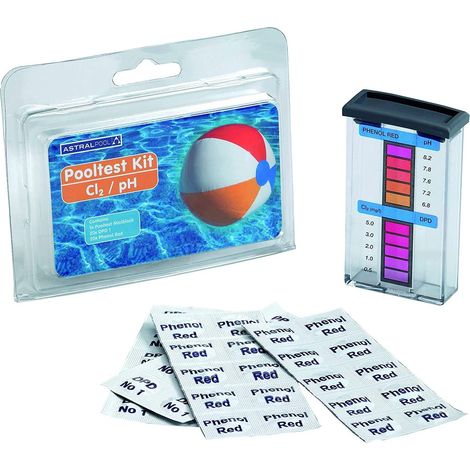 Fluidra 41926 - Pooltester Cloro Libre y ph (1/2)