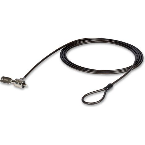 Lindy 21150 Sicherheitsseil, Schwarz, 2 m, 21150