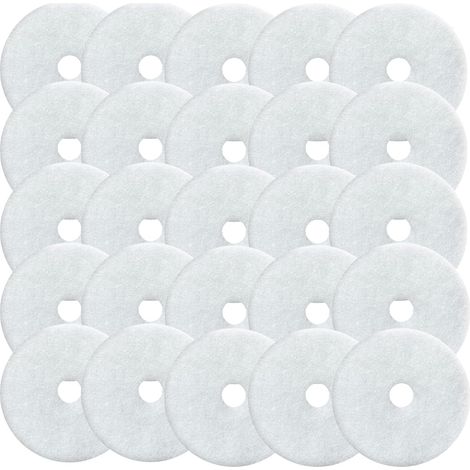 ZF EC Lot de 25 filtres de ventilateur pour système de ventilation Maico ER EC, 156 x 156 x 8 mm, filtre à poussière, classe de filtre G2, filtre à air de rechange, remplace 0093.0758 (1/5)