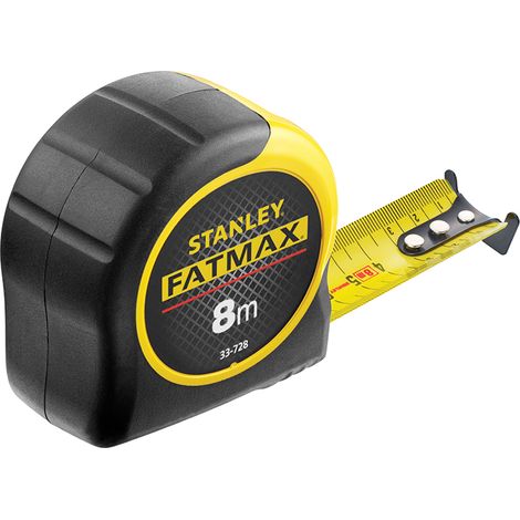 Stanley Fatmax 8m 26ft Tape Measure 3 Rivet Metric Only 0-33-728 STA033728 (1/7)