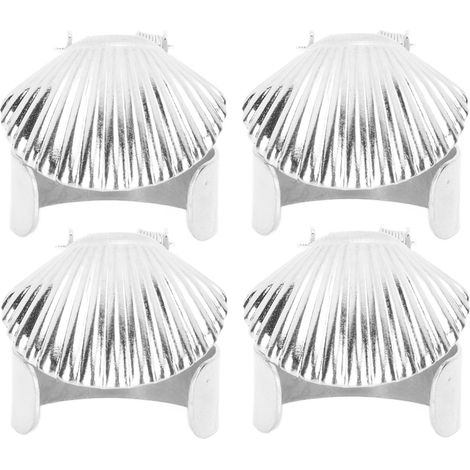 Éteignoir de Bougie 4 Pièces, Extincteur à Bougie en Métal Argenté avec Motif, Éteignoir Automatique pour Bougies (1/5)