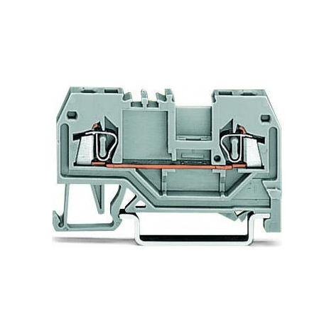 Connettore per barra di distribuzione a 2 fili da 1,5 mm² grigio 279-901