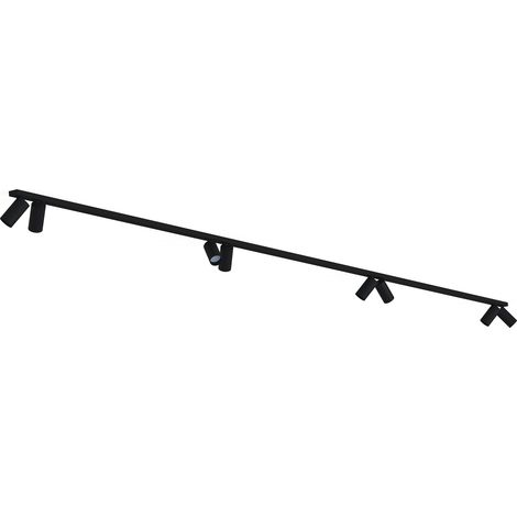 Rail plafond 8 spots GU10 Nowodvorski MONO 7722 noir (1/5)