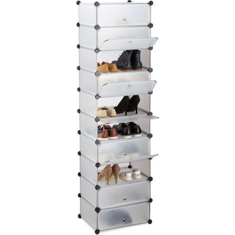 Scaffale per scarpe 10 livelli (1/5)