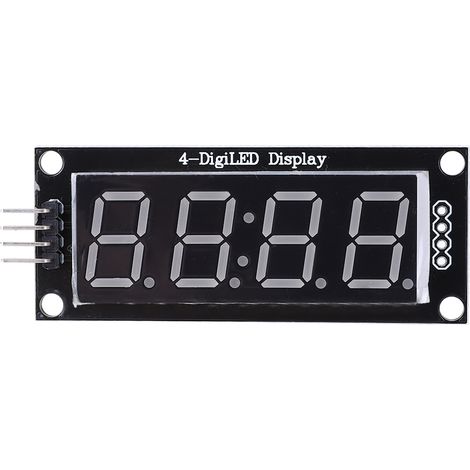 Tube LED 4-Digit 7-Segments à 2 Broches pour Affichage Numérique (1/5)