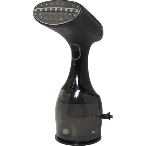 Défroisseur vapeur à main 1500 W avec réservoir amovible de 270 ml, 2 niveaux de vapeur et arrêt automatique, noir, prise britannique (1/5)