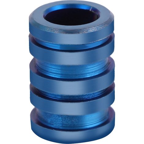 Perle de Couteau en Alliage Titane TC4 pour Paracorde, Grande Taille Bleue, Accessoire Outdoor (1/5)