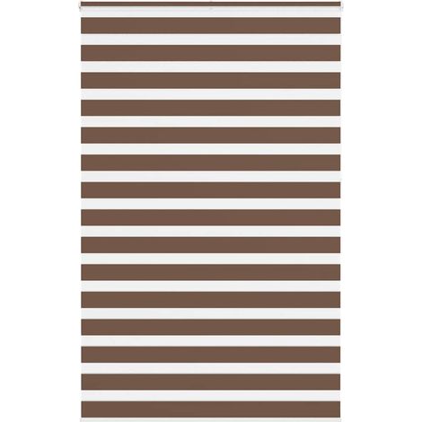 Doppelrollo Braun 145x230 cm Stoffbreite 140,9 cm Polyester