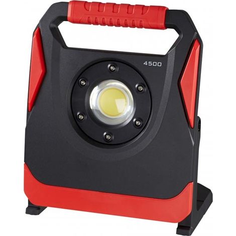 Projecteur portable 4500 lumens 45W batterie compatible MILWAUKEE MAKITA BOSCH PMBH65 (1/3)