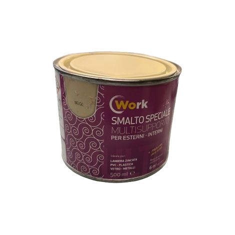 IRIS WORK - SMALTO SPECIALE MULTISUPPORTO 500 ML BEIGE