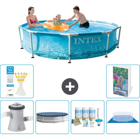 Frame Pool Rund - 305x76 cm - 7-teilig S251