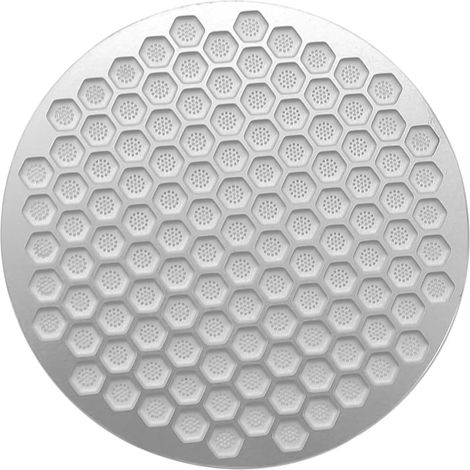 Filtre à café réutilisable en maille, filtre à expresso ultra fin en acier inoxydable pour porte-filtres de 51 mm, design facile à nettoyer (51 mm) (1/5)