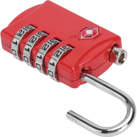 Combination Passwords Approved Suitcase Keyless Luggage Lock with 3