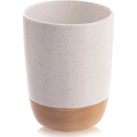 Mug en céramique blanche, 340 ml - Compatible lave-vaisselle et micro-ondes (1/5)