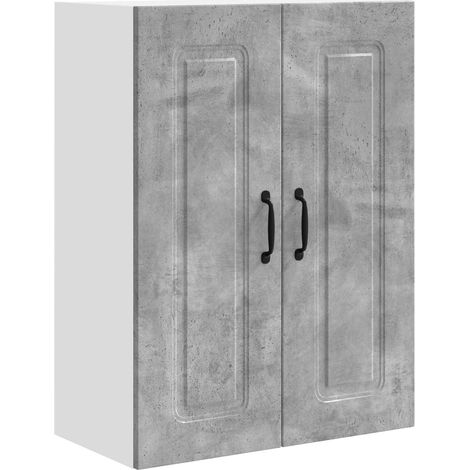Maison Exclusive - Pannello lavastoviglie Kalmar Grigio cemento 60 x 31 x 80 cm