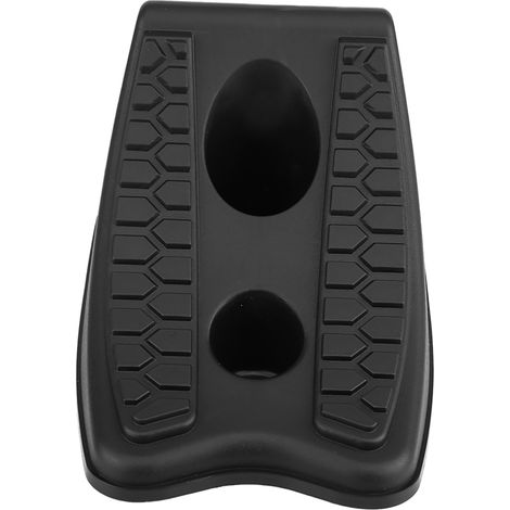 Butée de roue triangulaire universelle en plastique, bloc de positionnement de roue (paire) (1/5)