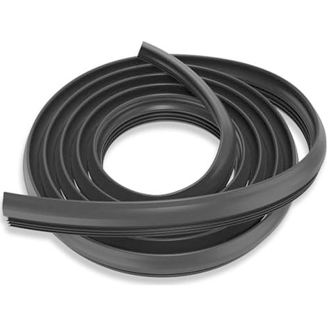 Joint de porte de rechange pour lave-vaisselle W10524469 WPW10524469 W11725437, bande d'étanchéité en caoutchouc noir de 1,8 m pour lave-vaisselle Kenmore, arrête les fuites et assure une (1/5)