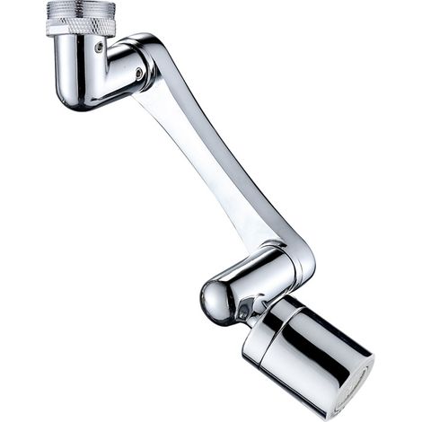 BEBUSINGOTO Robinet de rallonge pivotant à 1440° robinet multifonctionnel régulateur，avec mousseur 2 modes (1/4)