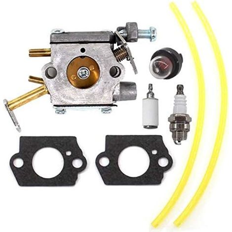 Carburateur compatible avec tronçonneuse Homelite 33cc WT673 WT-671, matériel agricole (1/5)