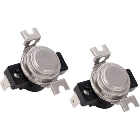 FENOPLASTICA2 Pieces Thermostat Switch KSD302 Auto KSD302R Double Metal Plate Temperature Control Switch 250V 25A (60°C) (1/5)