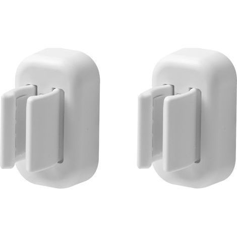 Porte-Brosse à Dents 2PCS Mural, Organisateur de Brosse à Dents électrique Auto-adhésif pour Salle de Bain, Support Multifonction étanche pour dortoir, Armoire (Blanc)