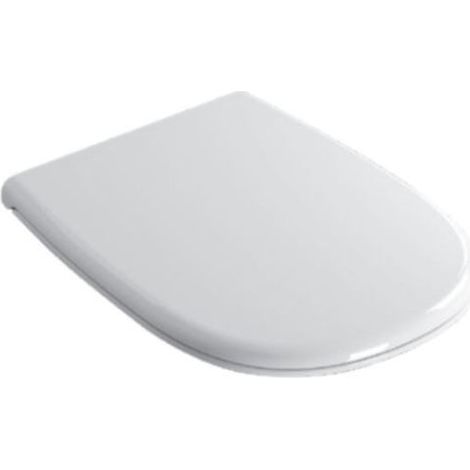 Coprivaso con chiusura tradizionale e trattamento antibatterico Globo Daily DNR19BI  Bianco - Duroplast