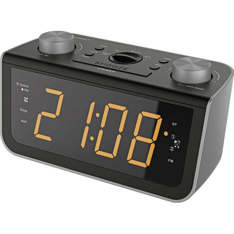 soundmaster FUR5005 Radiowecker UKW Schwarz (1/2)