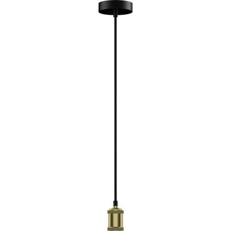 LightMe LM85091 LM85091 Pendelleuchte  E27   Bronze
