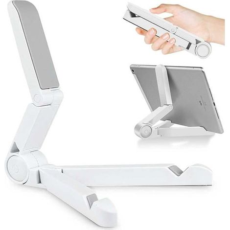 BelleRise - Support réglable pour tablette, support portable pour iPad, tablettes Samsung Galaxy et Kindle Fire, téléphone portable de bureau (1/5)