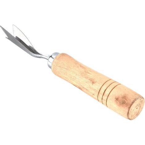Extractor de ojos de piña, Preparación de frutas, Acero inoxidable en forma de V, No especificado, Color plateado (1/5)
