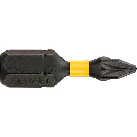 Embouts de torsion à impact extrême Dewalt Power Tools, Pozidriv PZ1 25 multicolores (1/3)
