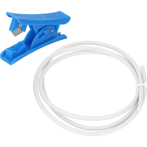 3 Meter langer PTFE-Schlauch für 3D-Drucker, hitzebeständig, Zubehörset mit Schlauchschneider, geeignet für 1,75-mm-Filament, weiß (1/5)