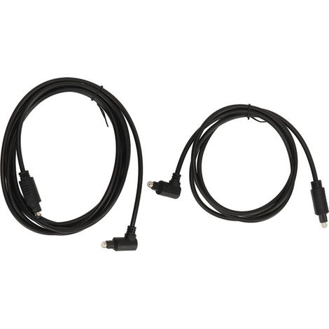 Câble Optique Audio Droite Angle 360° Rotatif pour Barre de Son TV Home Cinéma Récepteur AV 3.3ft (1/5)