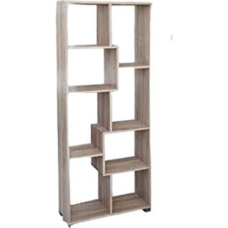 Libreria design cameretta ufficio rovere cm 70 x 24 x 178 h (1/2)