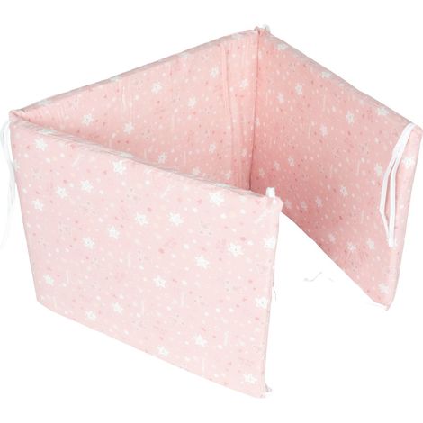 Tataway Paracolpi Rosa Per Lettino Morbido (1/3)