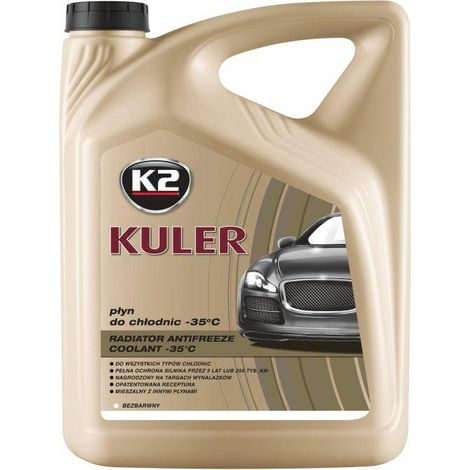 Farbloses Kühlmittel, Kuler -35°C 5 Liter, für Kühler, hochwertiges Frostschutzmittel de, Korrosions- und Überhitzungsschutz