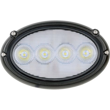 LED-Dioden-Halogen-Scheinwerfer - 3400 lm, 40 W, 167 x 104 mm, kompatibel mit Massey Ferguson