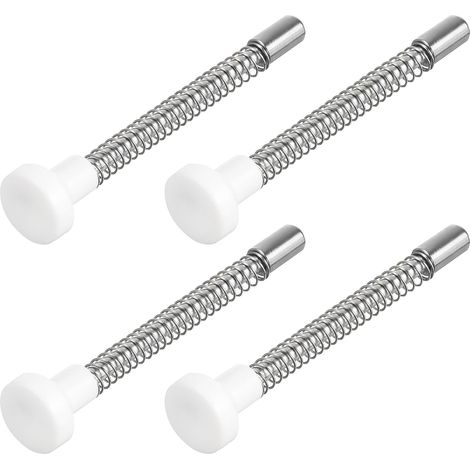 Lot de 4 Loquets à Piston Verrou à Ressort en Acier (1/5)