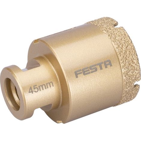 Trépan diamanté 45mm pour meuleuse avec filetage M14 - Usage professionnel