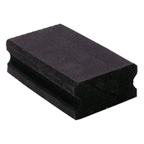 Blocco di levigatura in schiuma di velcro - 70 x 120 mm - per legno e metallo - LEMAN - 70120.20