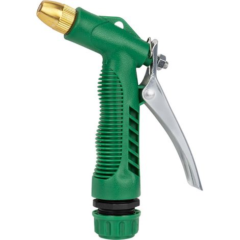 Pulvérisateur Réglable Pour Tuyau D Arrosage - Débit Et Jet Ajustables - Poignée Ergonomique Avec Gâchette Arrière - Pour Nettoyage Auto Jardin Arrosage Plantes - 1 Pièce (1/5)